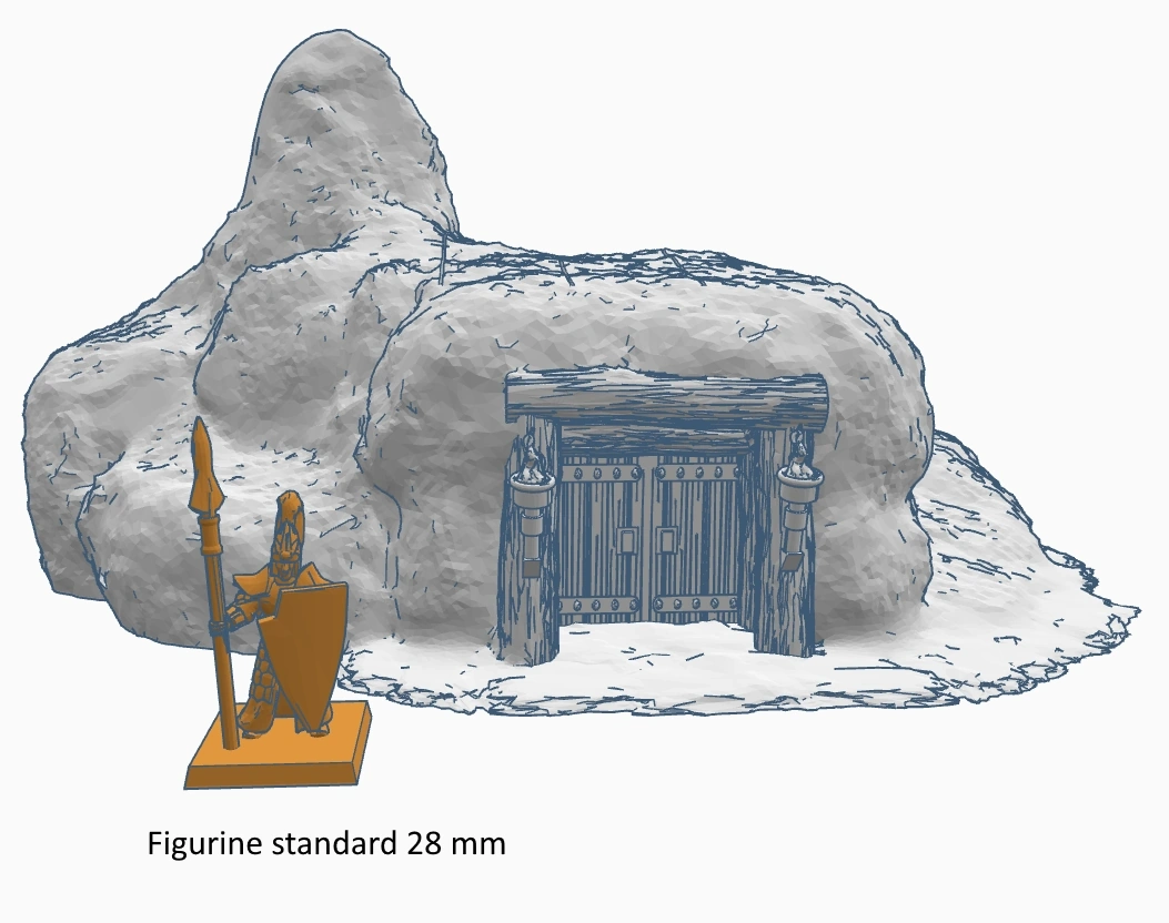 Colline type B entrée de mine – Image 2